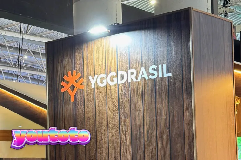 Tampilan antarmuka permainan slot Yggdrasil yang modern